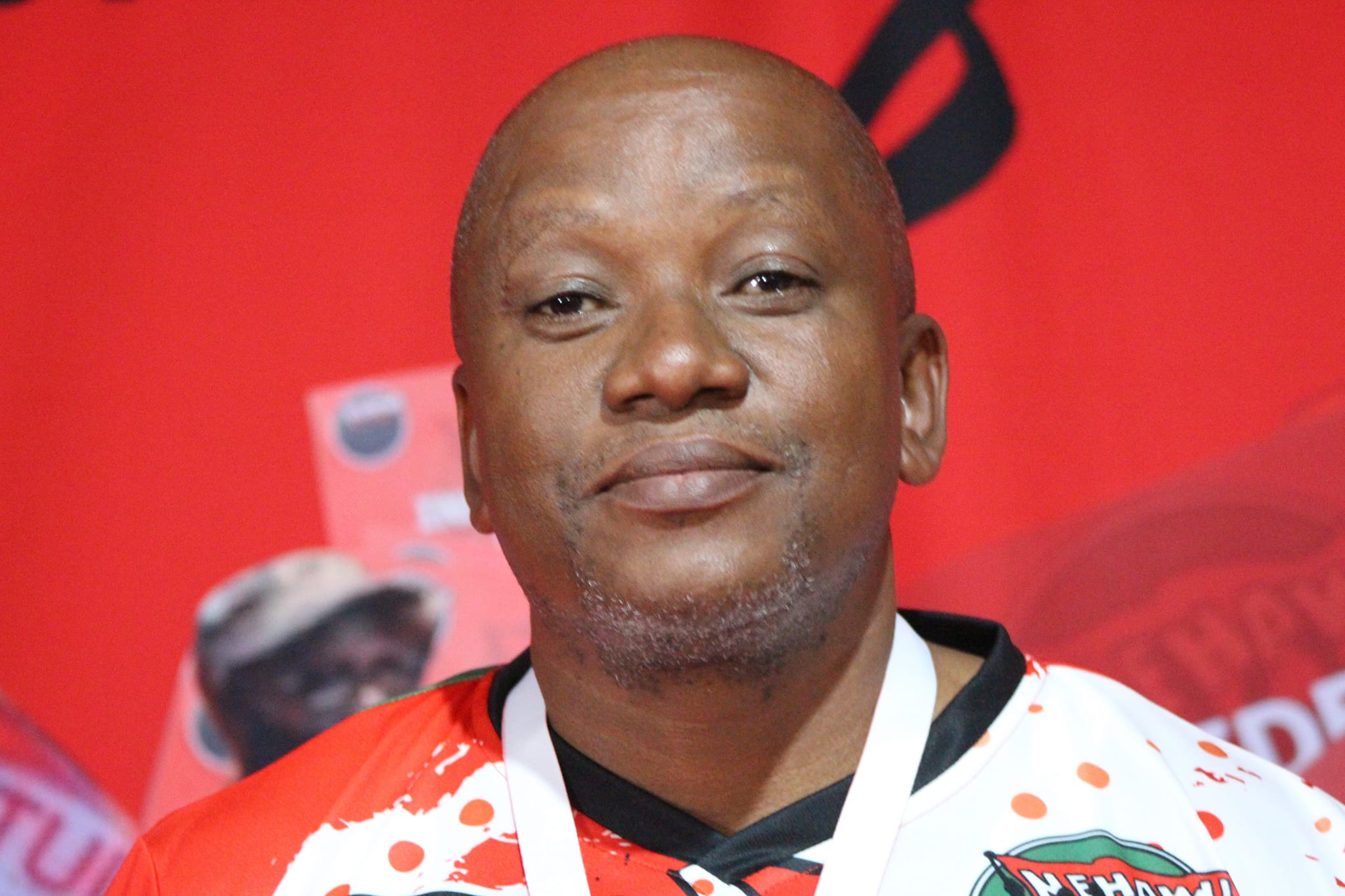 Motswahae Lebitsa Regional Chairperson - Cde Poloko Mabale